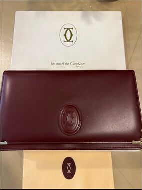 Cartier Must de Cartier Clutch -Vintage 70s/80s -Authentic- EUC
